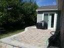 Raised Patio to Conquer the Slope